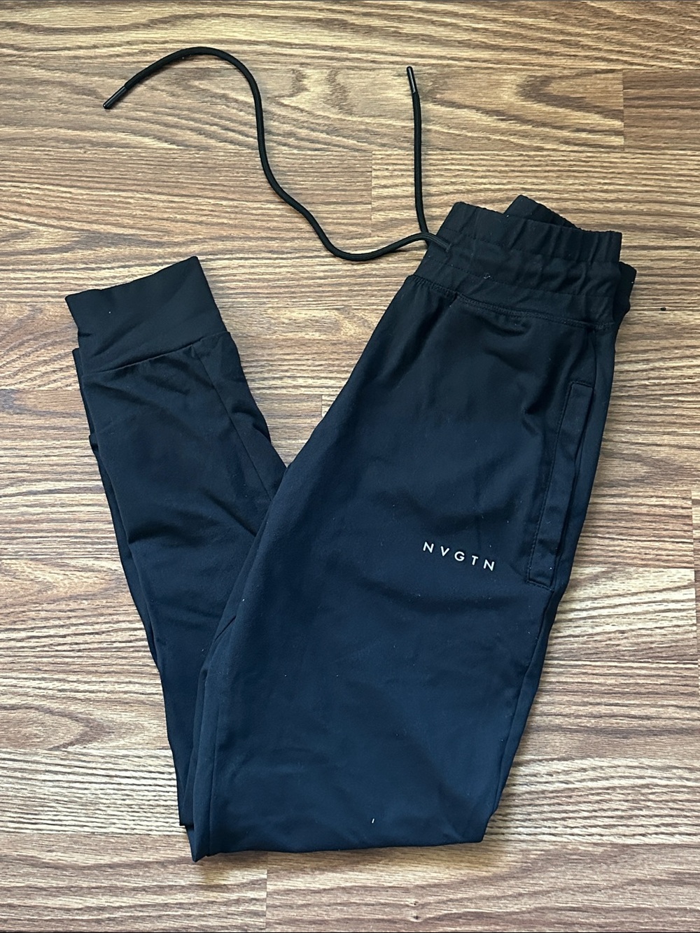 NVGTN Women’s Black Jogger Sweatpants with Drawstring